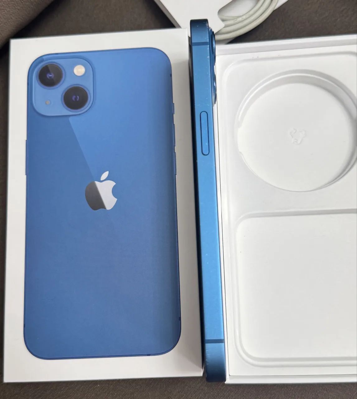 iPhone 13 256GB com caixa e nota - Celulares e Smartphones