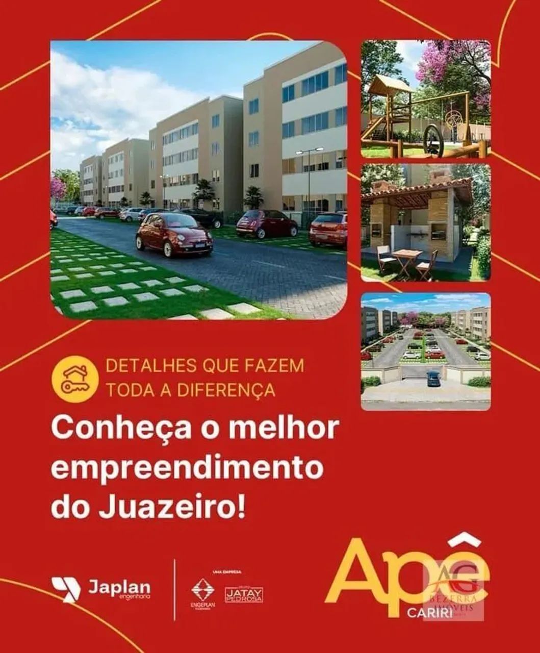 Apartamento Térreo Com 2 Quartos - Bairro Aeroporto - Juazeiro do Norte/CE