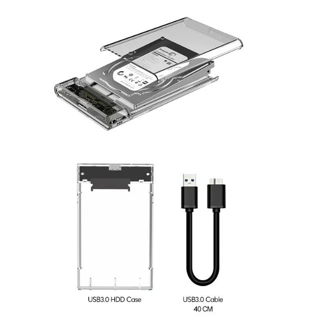 Case Hd Externo Usb 3.0 Notebook 2.5 Kapbom - Foto 5