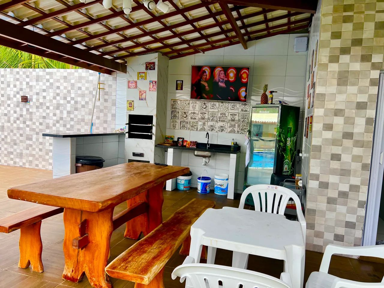 Casa de Temporada Barra de Jacuipe Condomínio Fechado a - Foto 11