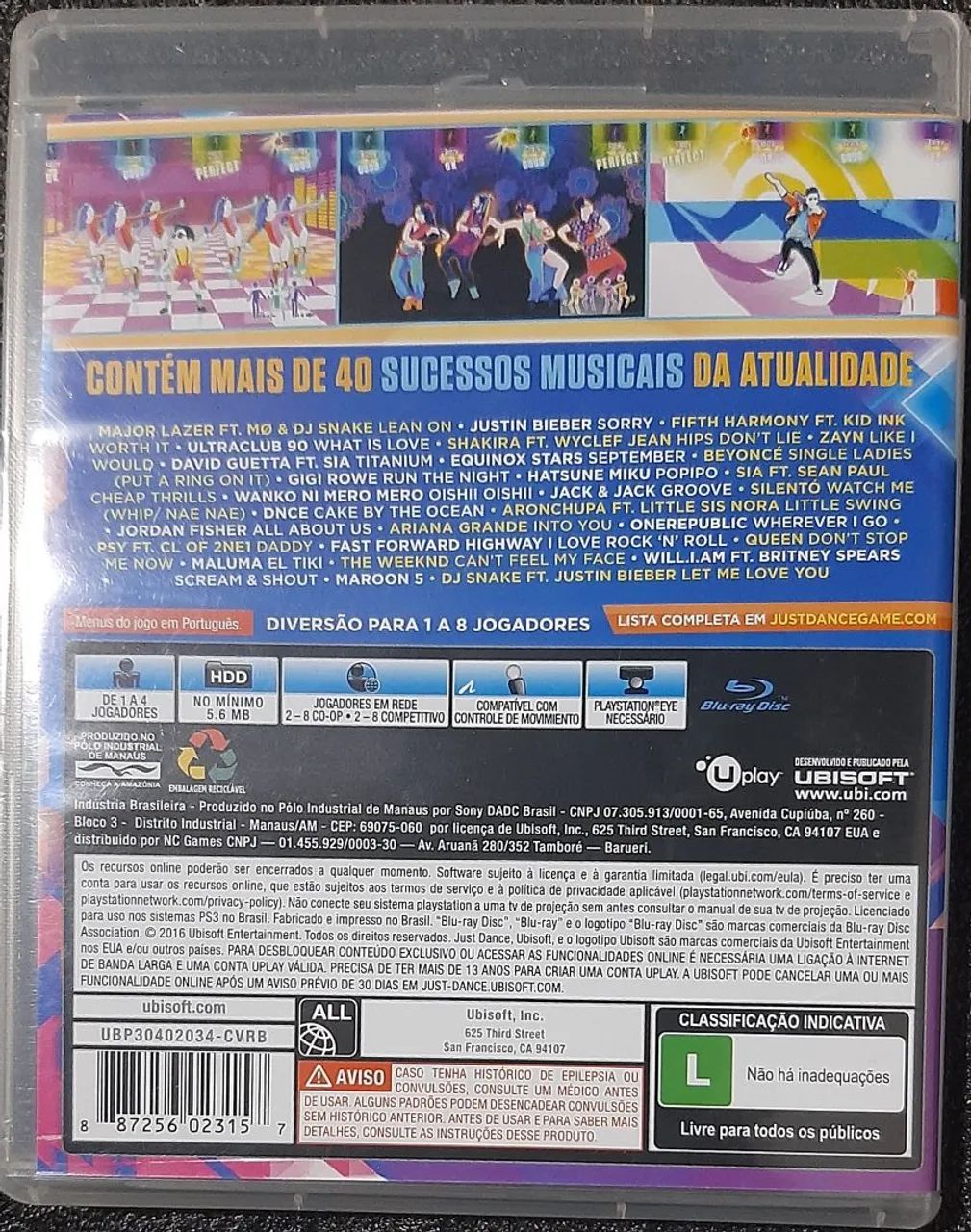Just Dance 2017 - PS3 semi-novo - Foto 4