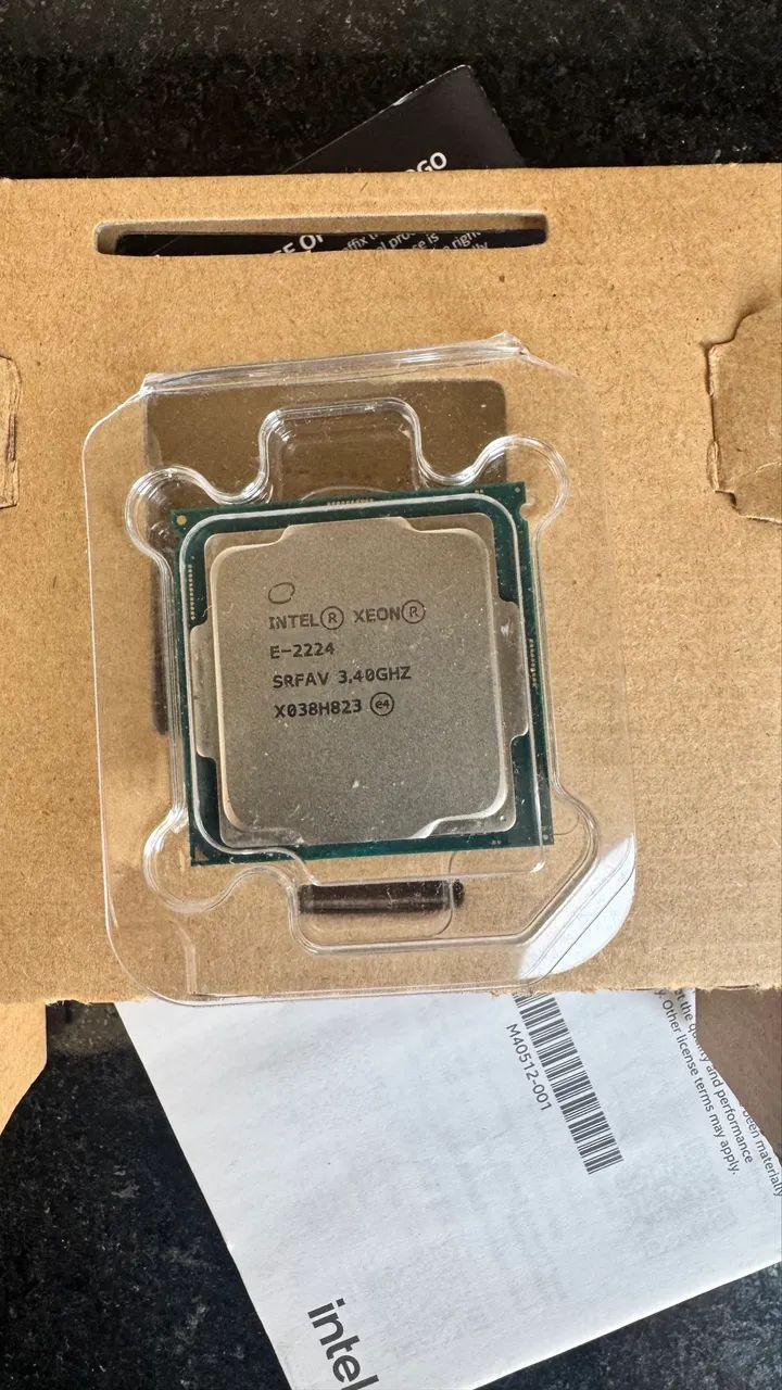 Processador Intel xeon e-2234