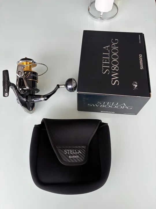 Molinete Carretilha Shimano Stella SW 8000PG - Foto 6