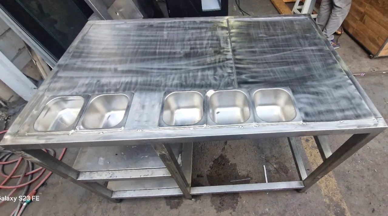 Mesa inox  Condimentadora  - Foto 2