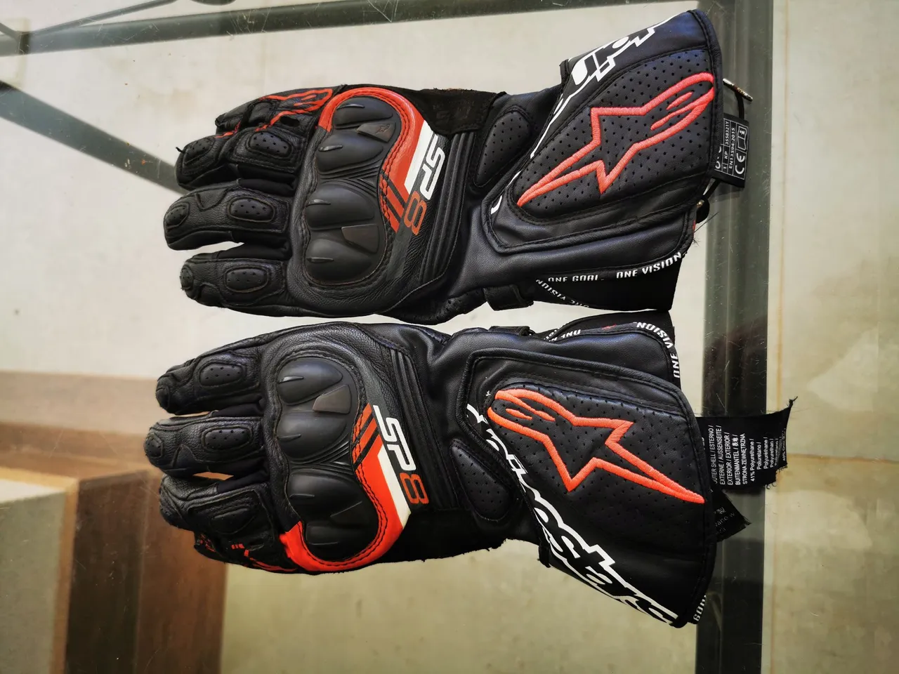 Luvas Alpinestars SP8 - Motociclismo