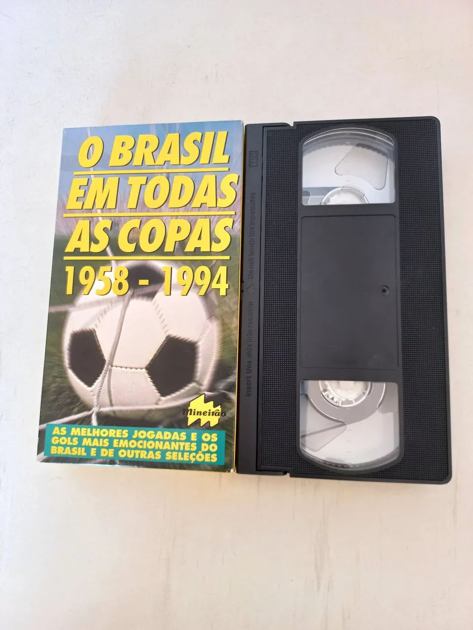 VHS O Brasil em Todas as Copas 1958-1994
