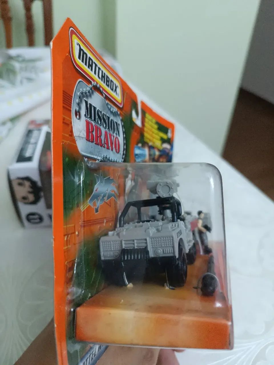 Set de Figuras de Ação - Matchbox, Linha Mission Bravo, Desert Rat (Rato do Deserto) - Foto 5