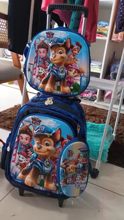 Wheeled Backpack with Cartoon Characters64330133294594125