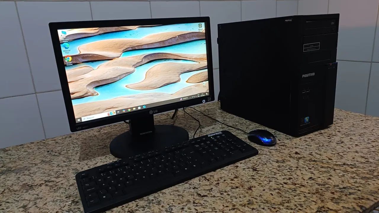 Computador Completo  com Monitor