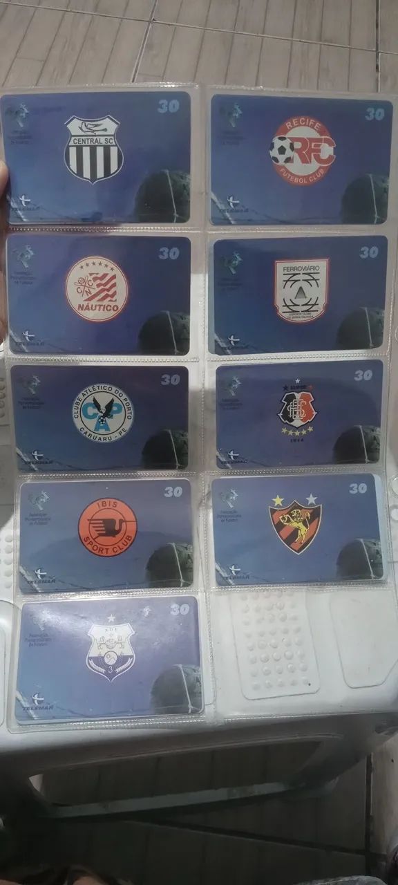 Cartões telefônicos Campeonato de Pernambuco  - Foto 2