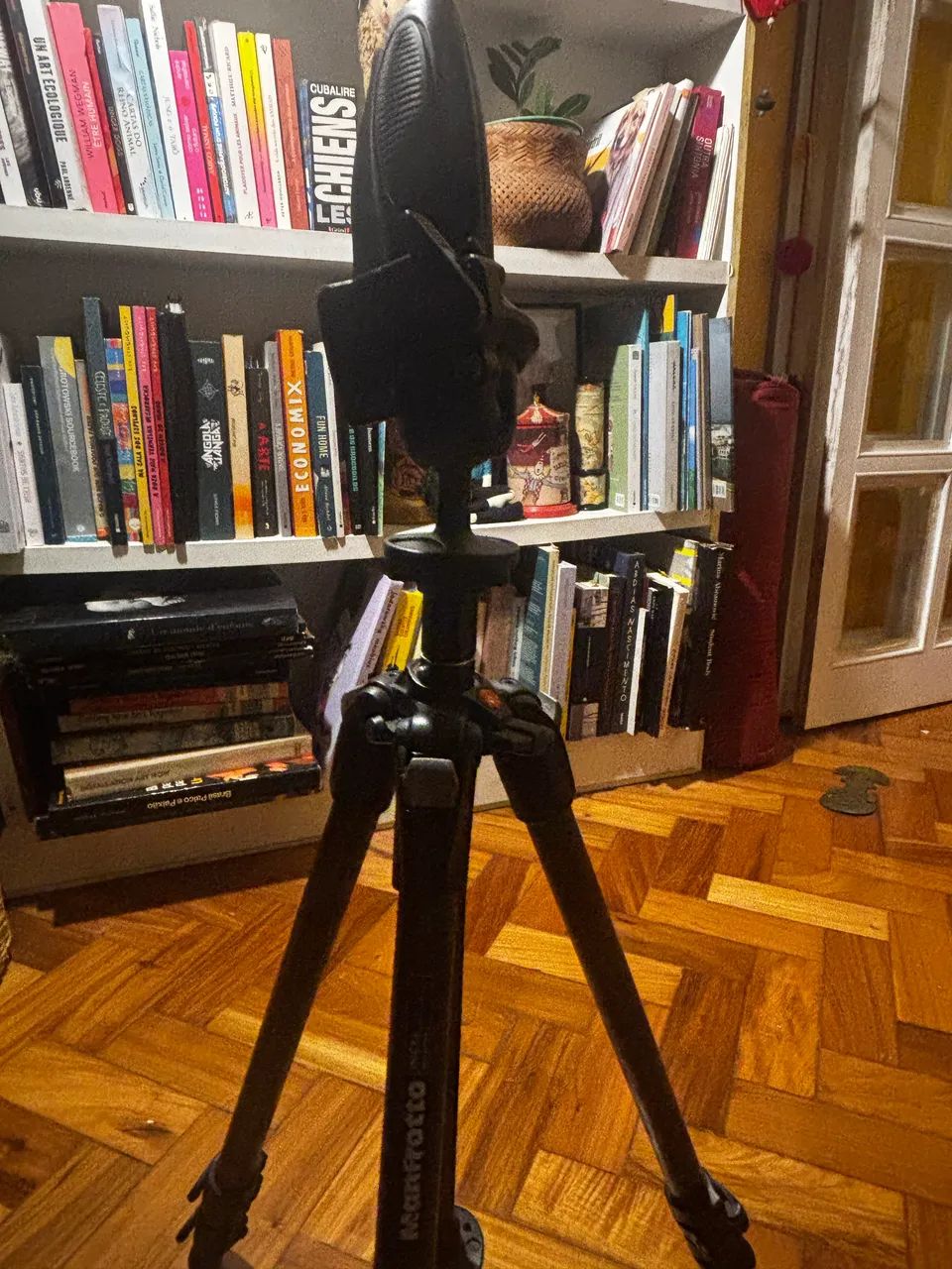 Tripé profissional Manfrotto