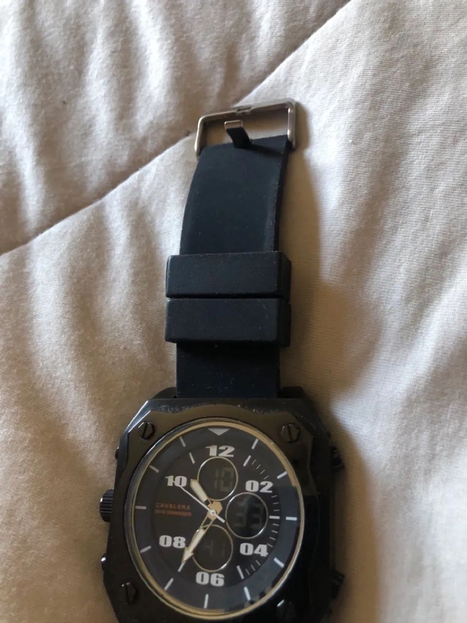Relógio Cavalera Masculino Preto