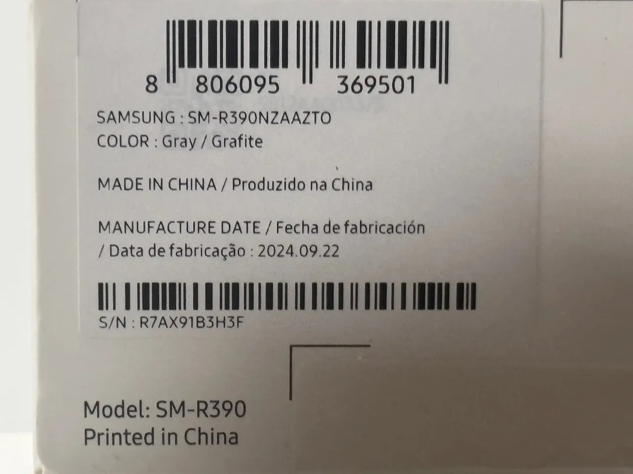 Relógio Samsung