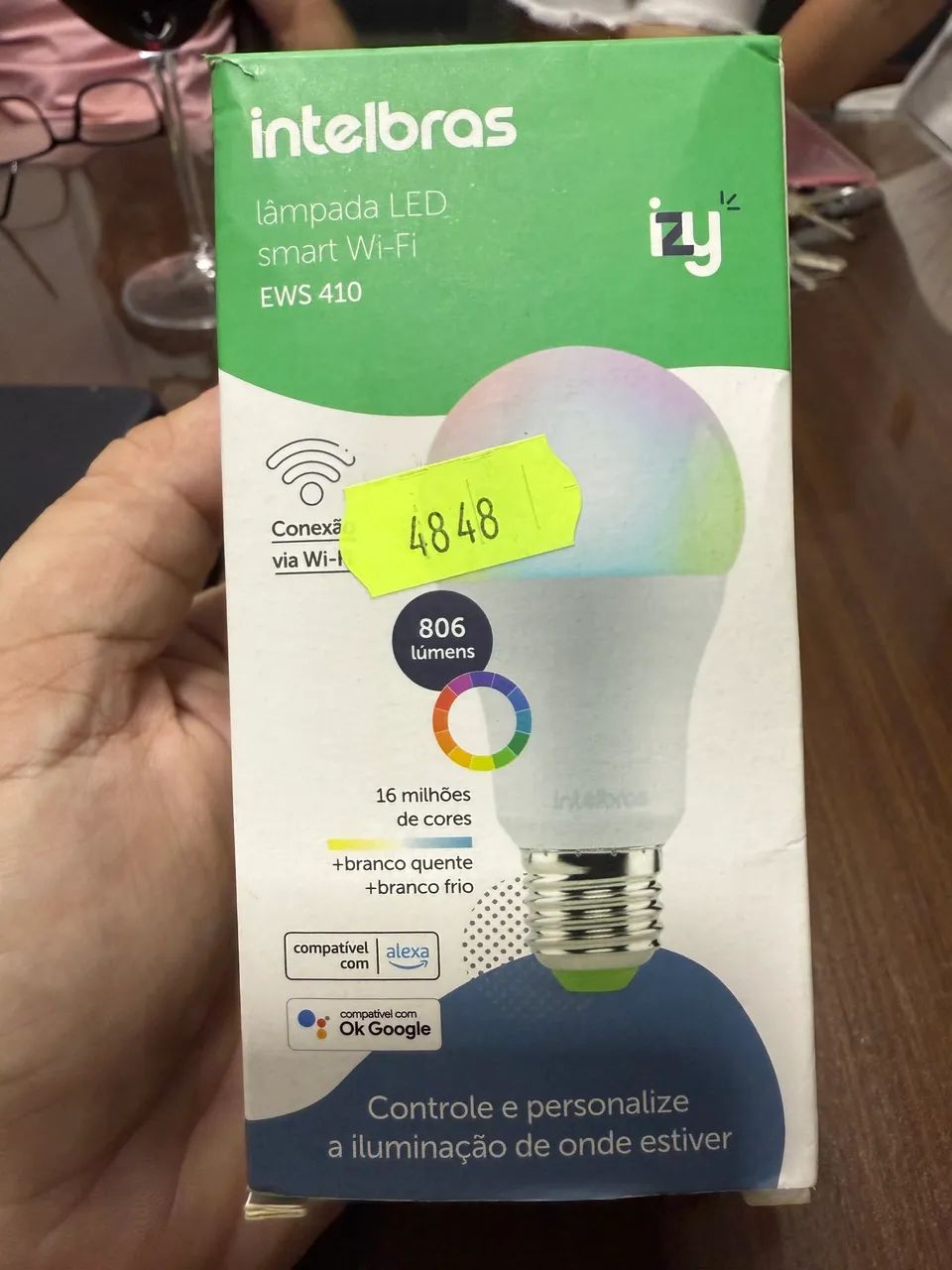 Lâmpada Led Smart Wi-Fi Intelbras 