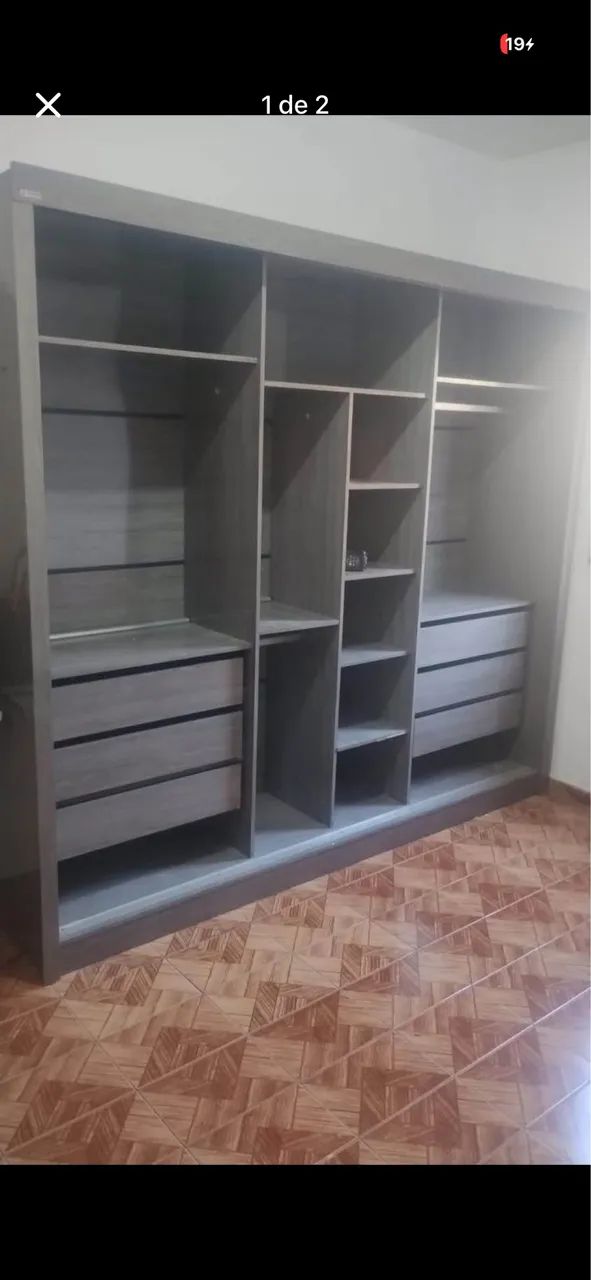 Double Wardrobe, 100% MDF