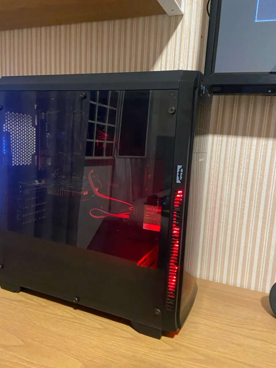 PC GAMER LED VERMELHO