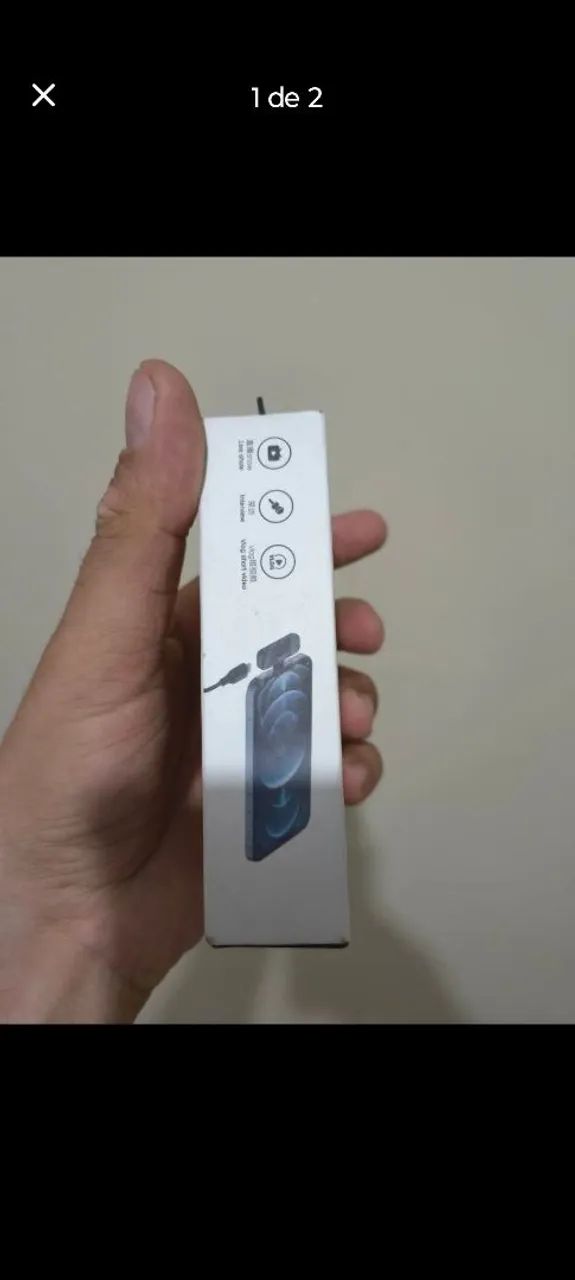Microfone sem fio K9 para celular - Novo - Foto 2