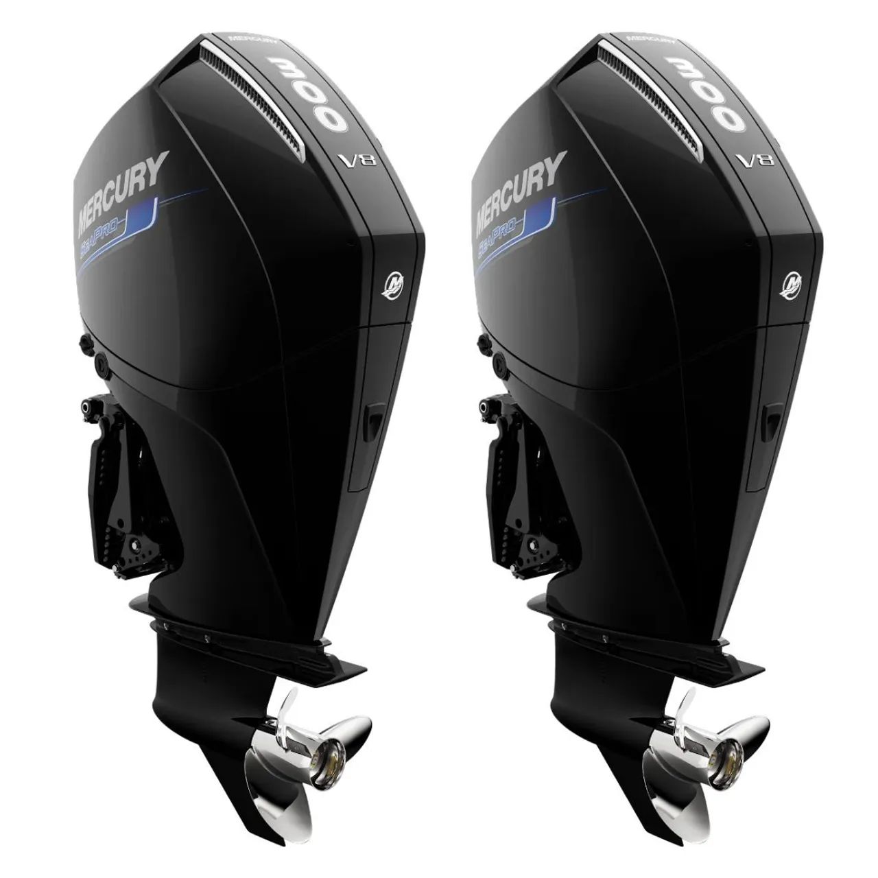 Parelha Motores Mercury 300HP Sea Pro 4 Tempos - Motor de Popa 
