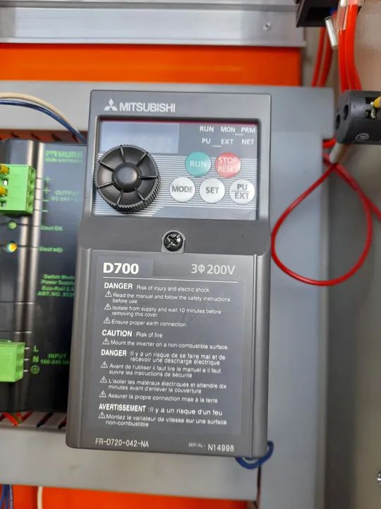 Painel de controle p/ 2 motores de 3cv  - Foto 3