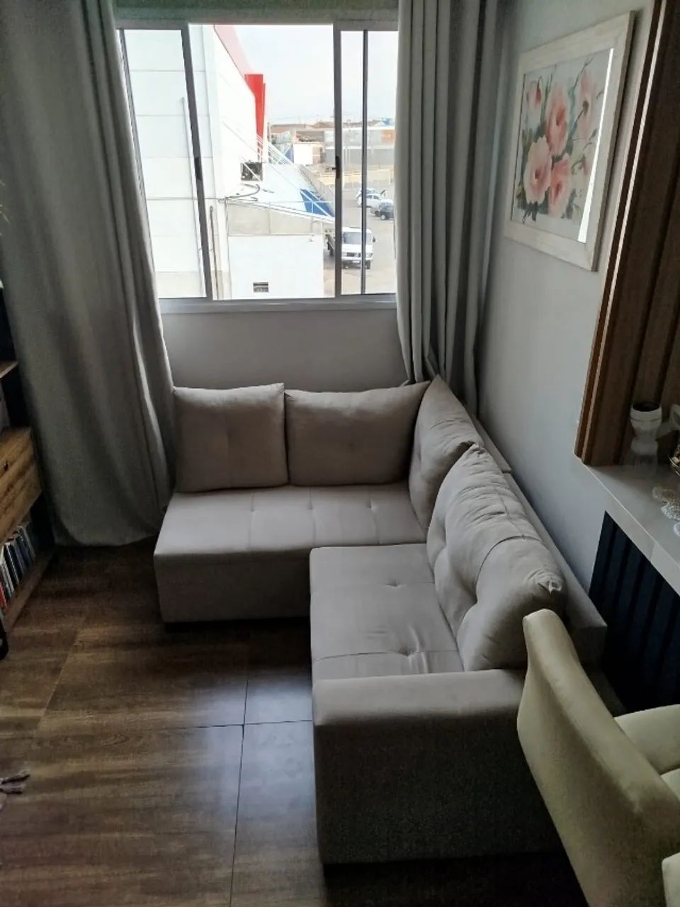 Sofá de Canto 1,20x1,80 Ideal para AP - Foto 4