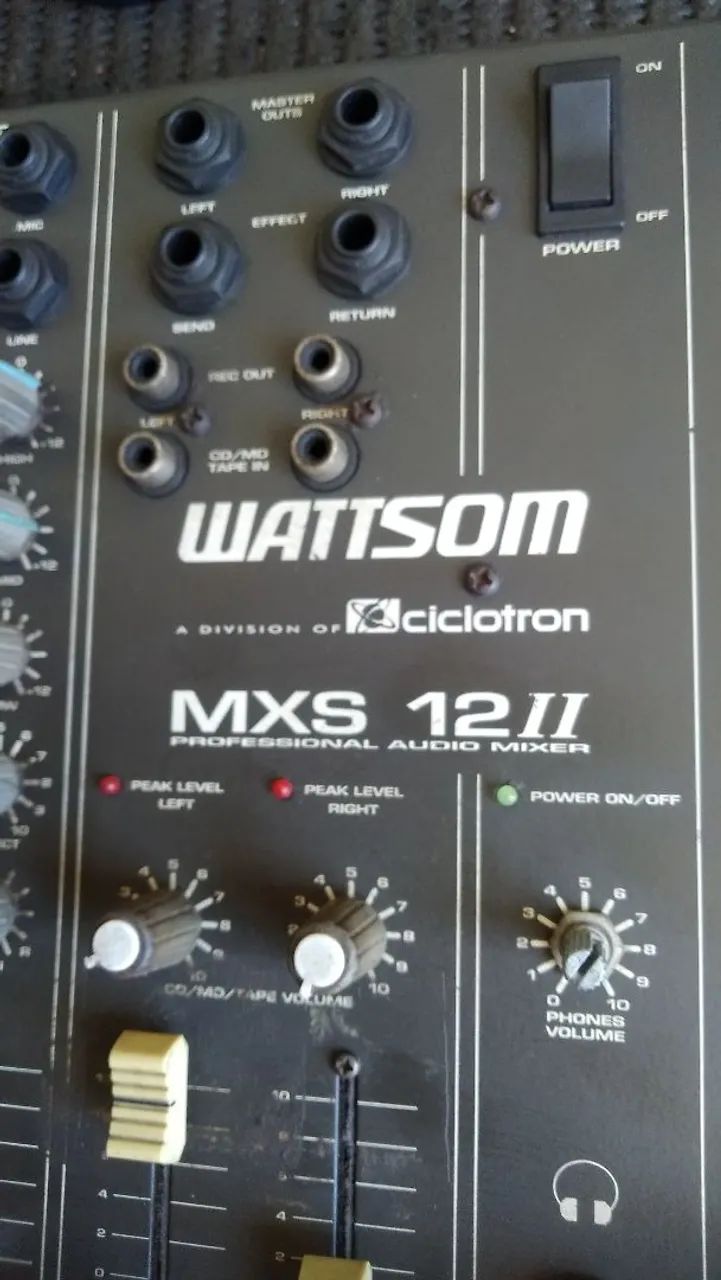 Mesa de Som Wattsom MXS 12/II - Foto 2