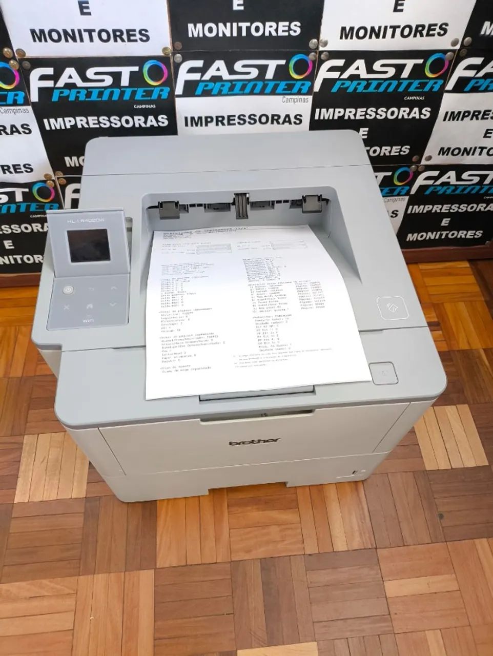 Impressora laser Brother HL-L6202DW Ethernet (rede)  USB wifi e NFC  - Foto 3