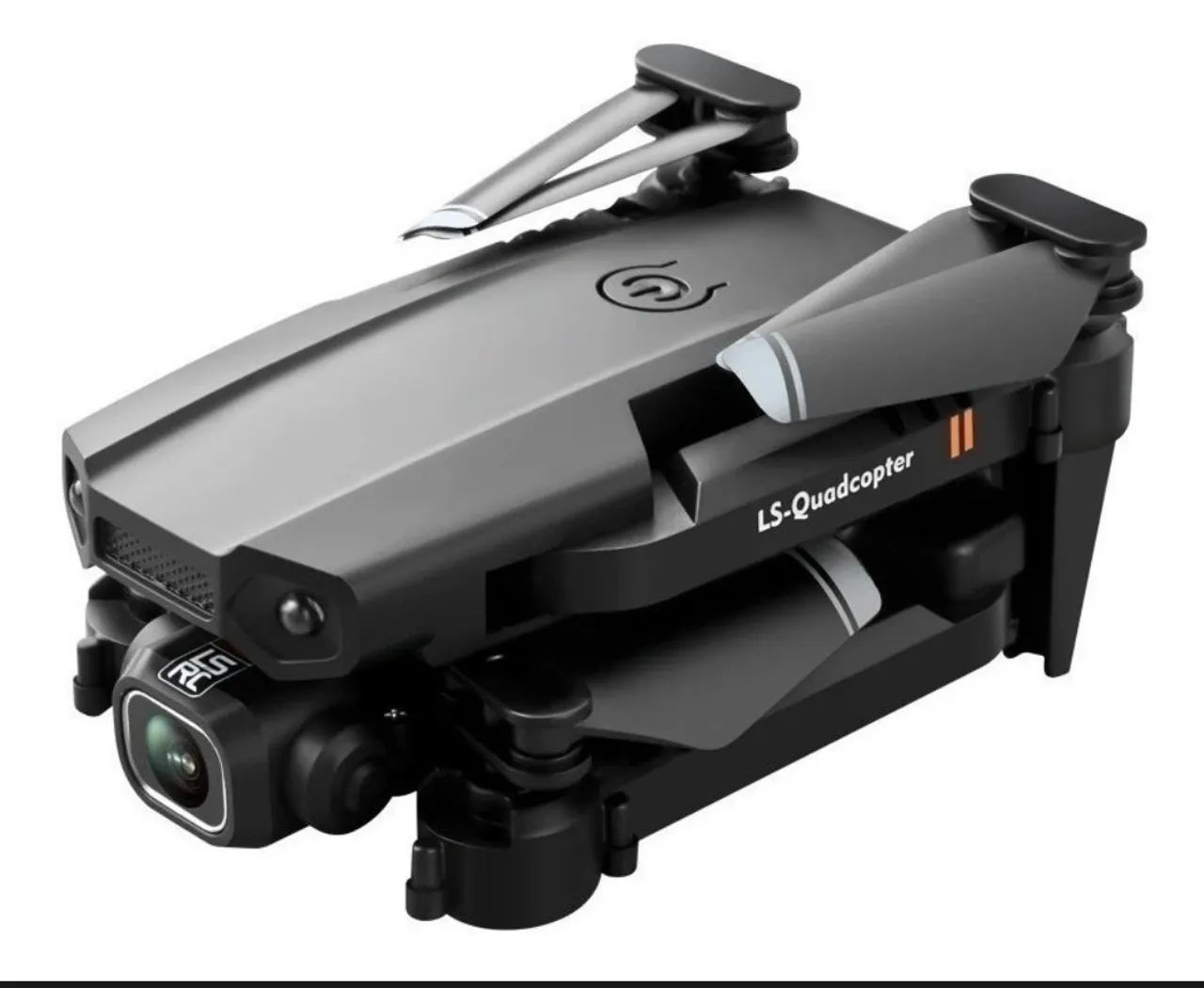 Mini drone Lansenxi LS-XT6 Single camera com câmera FullHD preto 2.4GHz 3 baterias - Foto 2