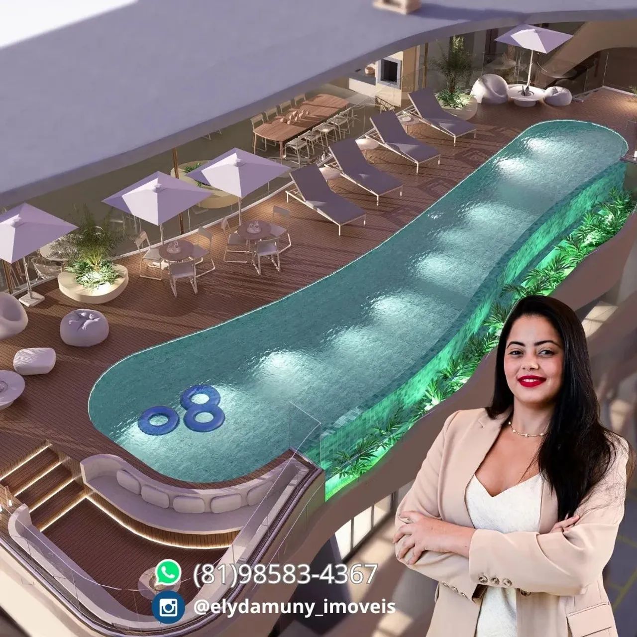 Ótimos Flats Studios próximo ao mar em Tamandaré - Foto 2