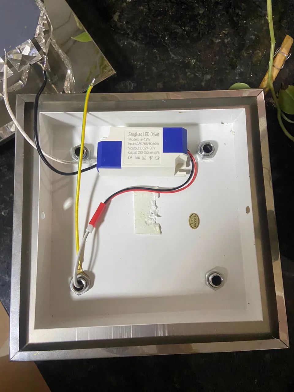 Lustre paflon espelhado cristal  - Foto 5