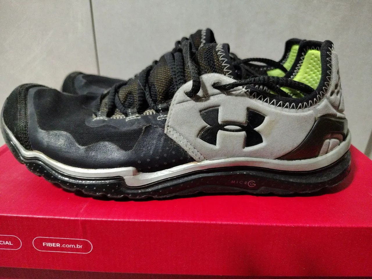Tênis Under Armour Micro G Preto 42