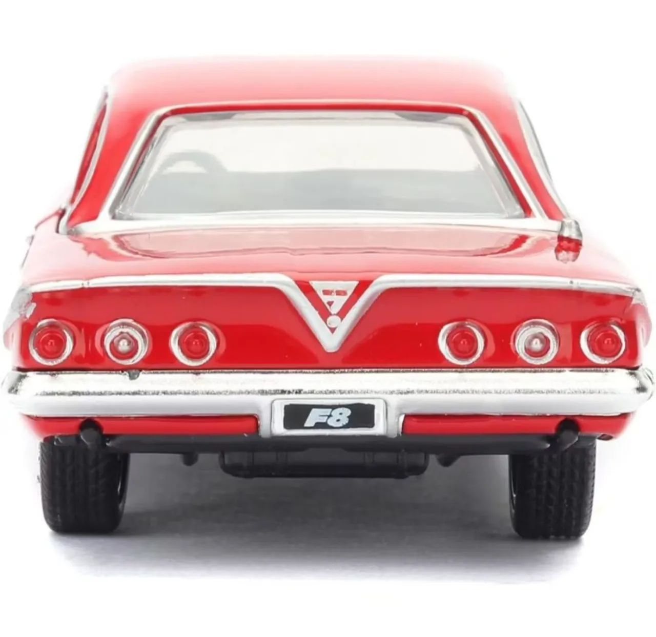 Carro Die Cast Dom 1967 Chevrolet Impala Vermelho Velozes & Furiosos Jada 1:32 - Foto 5