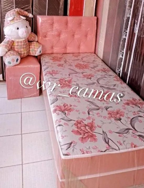 Cama box de solteiro