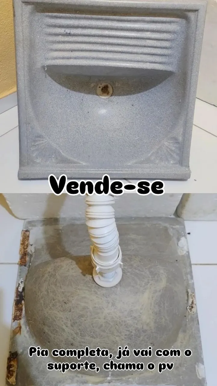 Pia completa com suporte