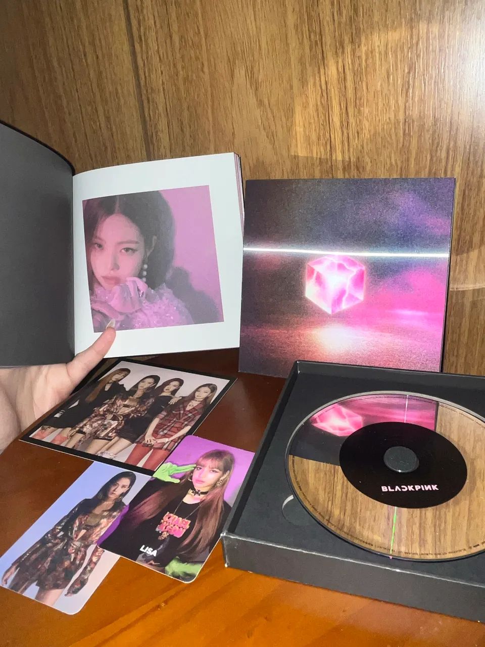 Album BlackPink Square Up Black Version  - Foto 2