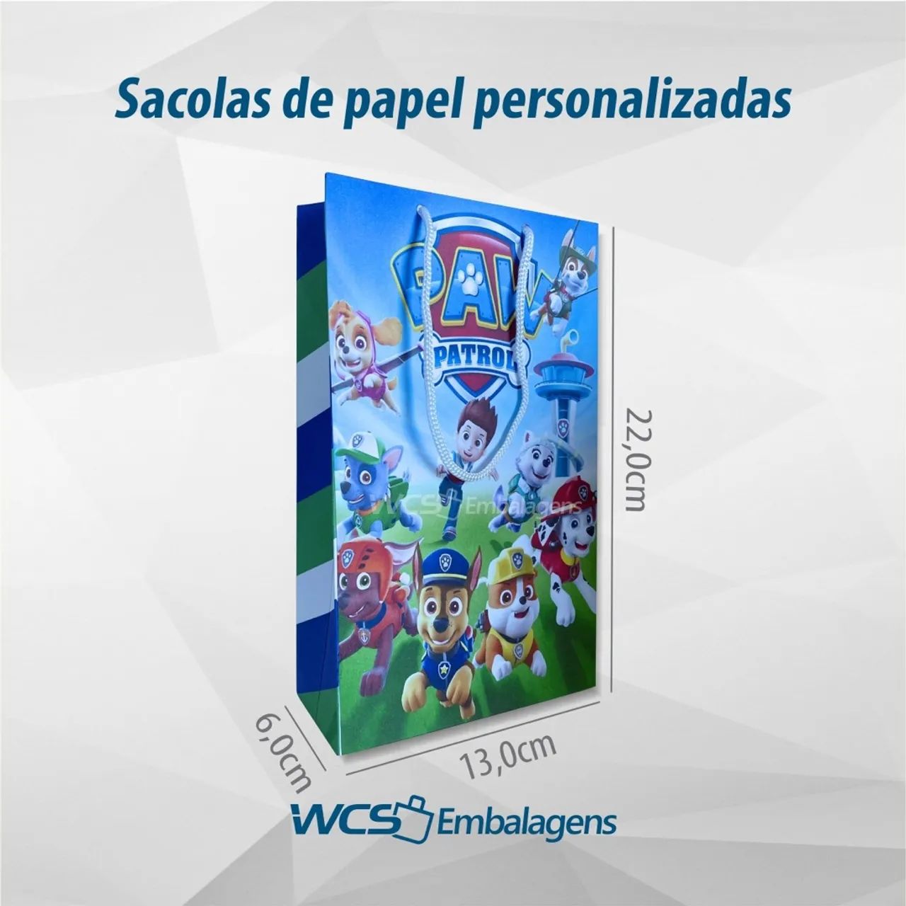 Sacolas de papel para festas  - Foto 3
