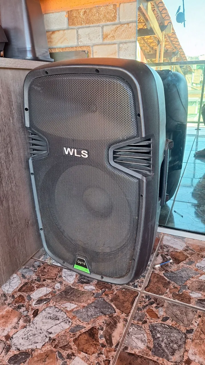 Caixa de Som Ativa WLS GP15 330w - a mais potente