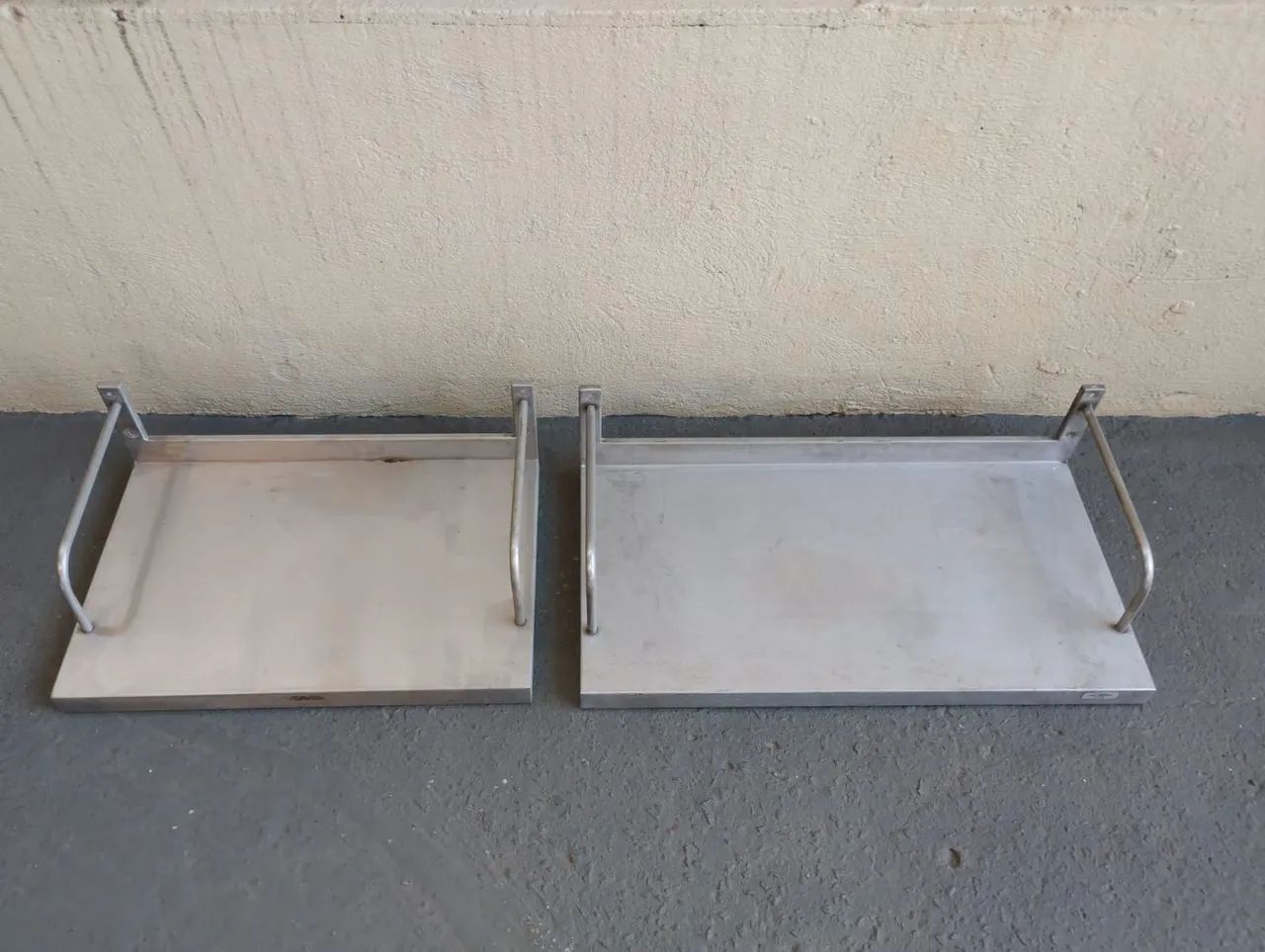 Prateleiras aço inox 
