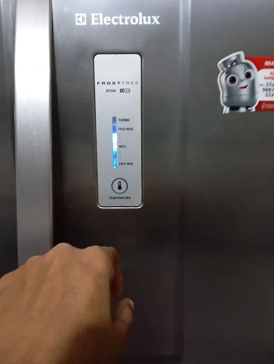 Geladeira inox pra vender logo digital gelo seco  - Foto 4