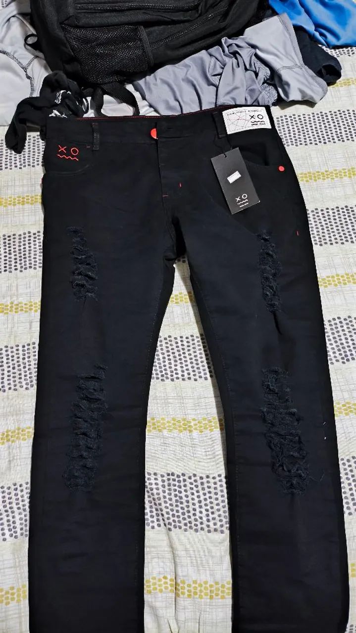 Calça Jogador X.O original preta  - Foto 3