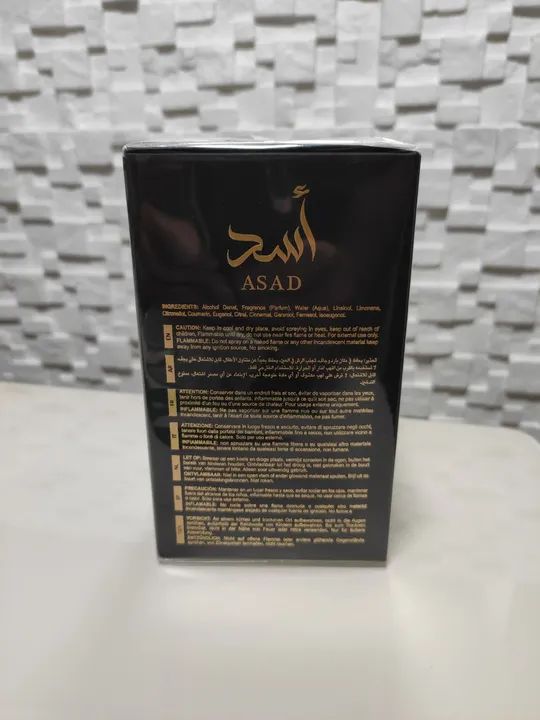 Perfume Asad Lattafa Masculino 100ml - Foto 4