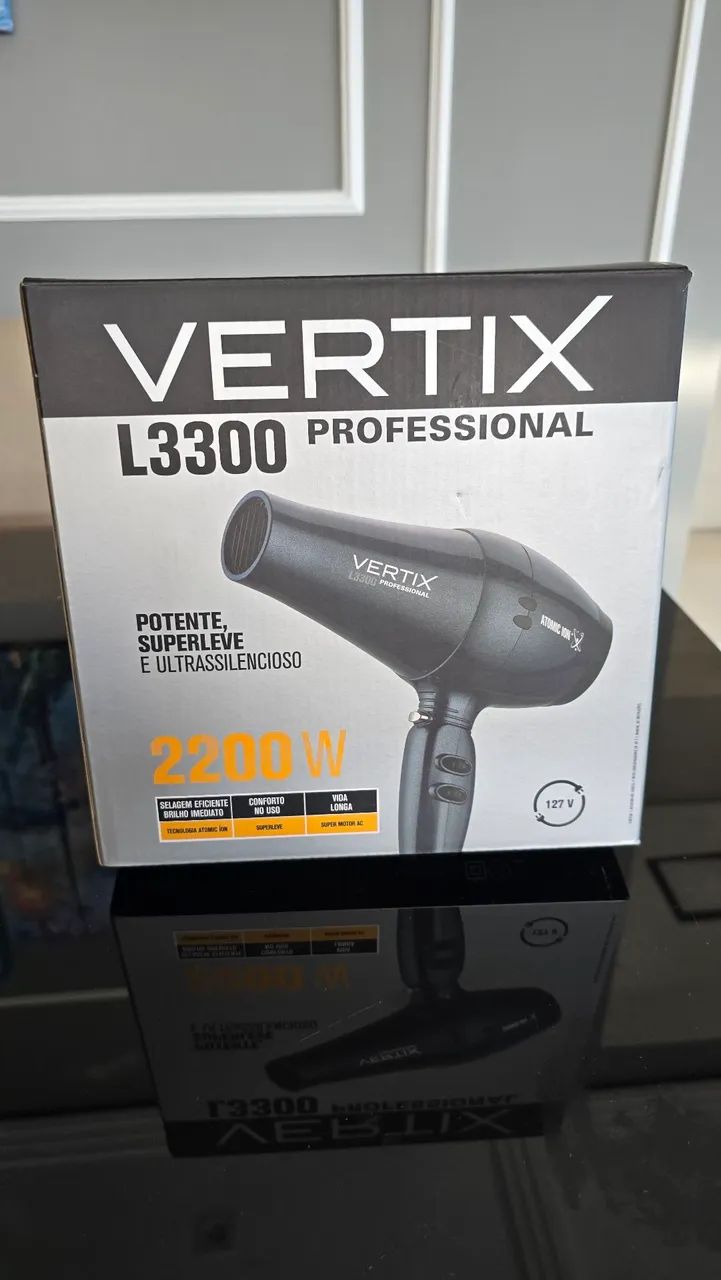 Secador de cabelo profissional 2200W/127V 