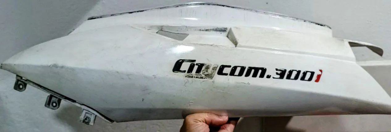 Par carenagens laterais dafra Citycom 300i 2013 - Foto 2