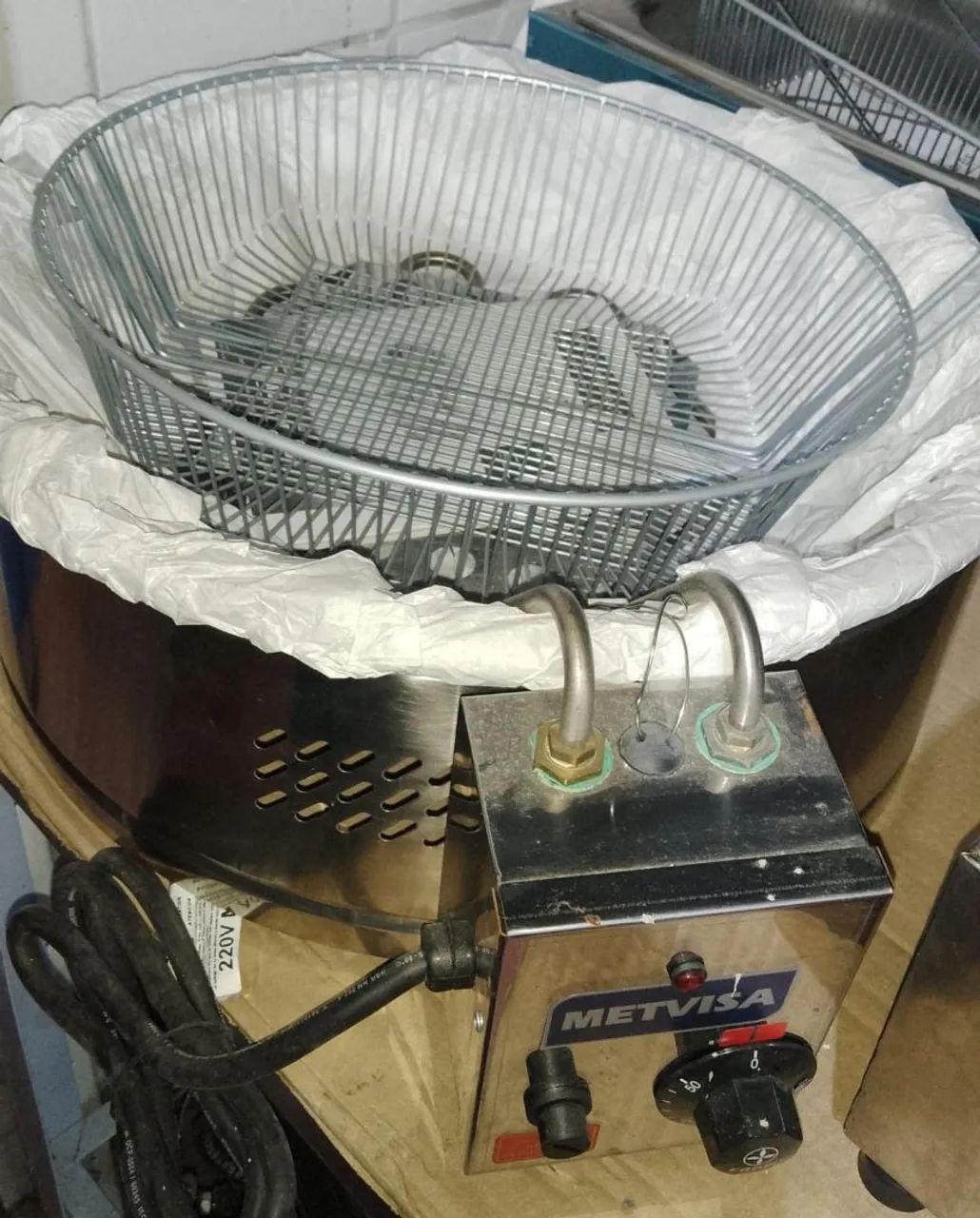 Fritadeira Tacho Industrial Elétrico 5L