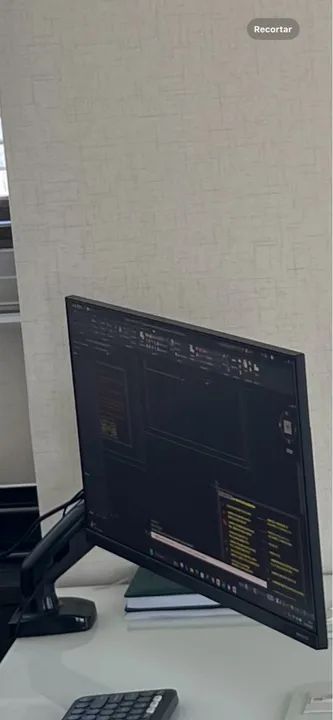 Monitor com suporte articulado e perifericos Logitech  - Foto 3