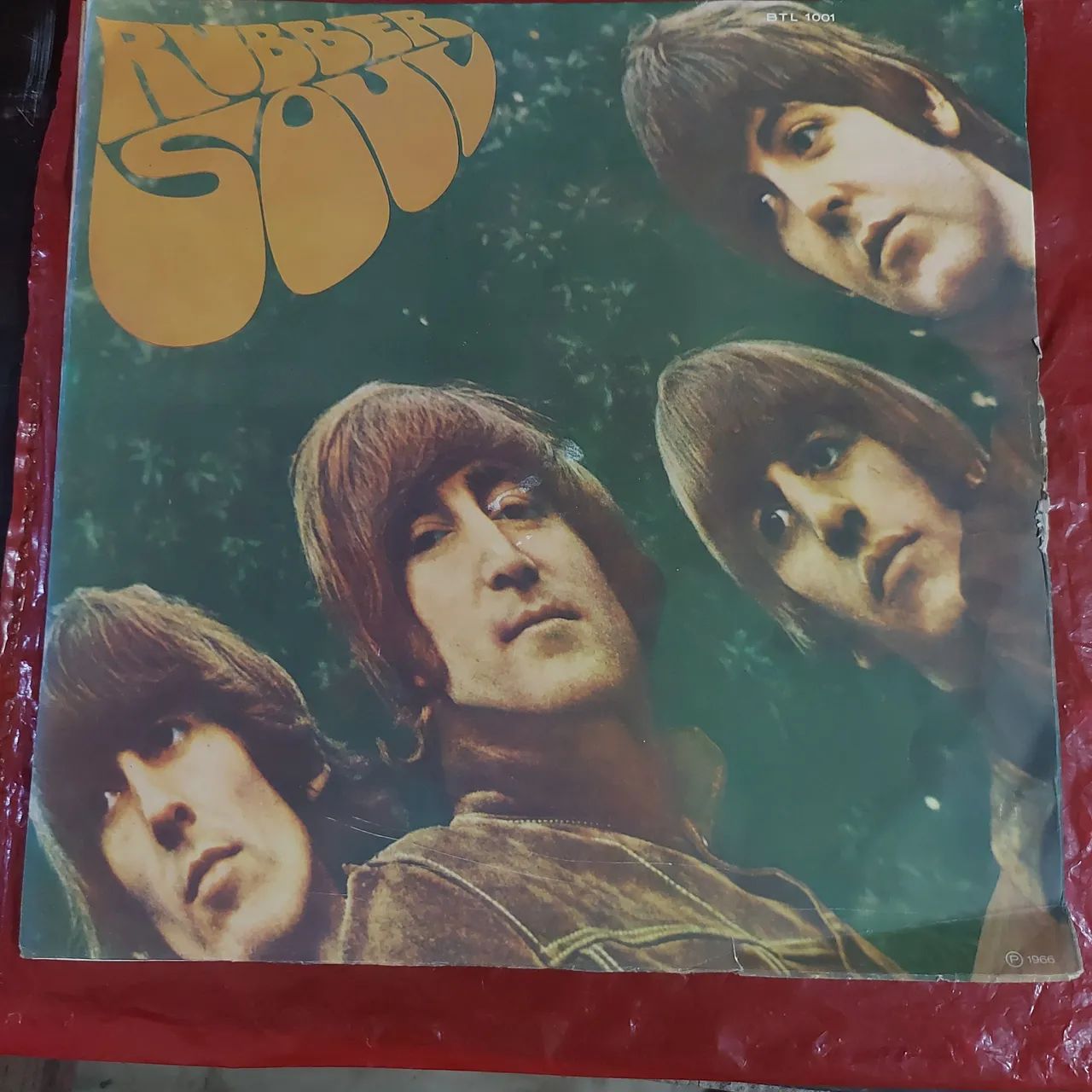 LP The Beatles - Rubber Soul 1° press original RARIDADE 
