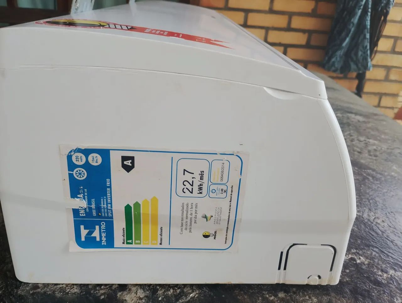 VENDO UM EVAPORADOR INVERTER,127 vts 12 BTUS  - Foto 5