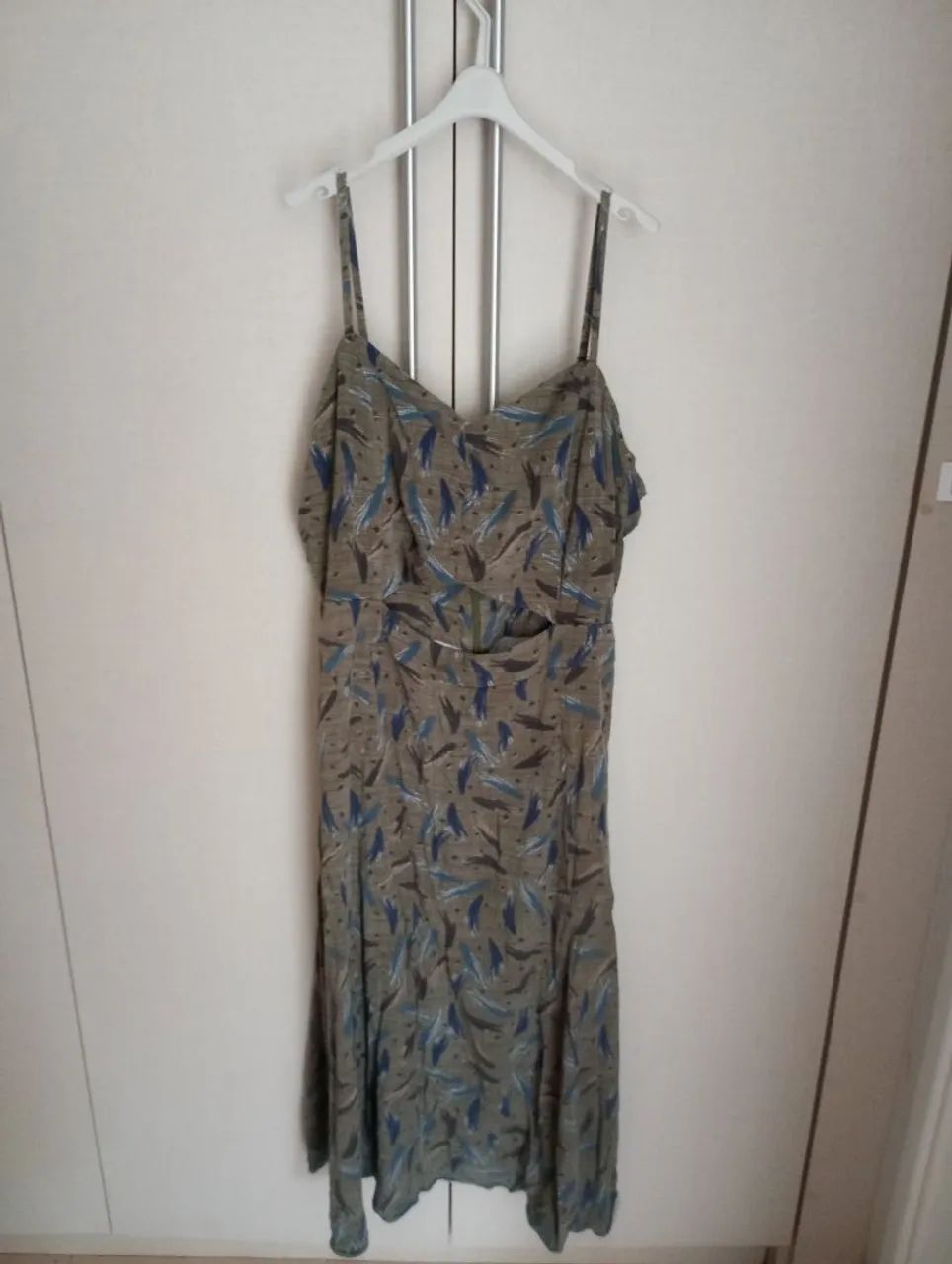 Vestido longo colorido