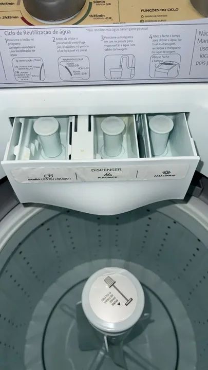 Máquina de Lavar Automática 8 kg - seminova - Foto 3