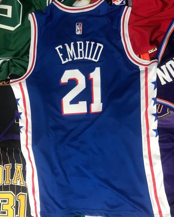 Regata Joel Embiid NBA | Philadelphia 76ers - Foto 5