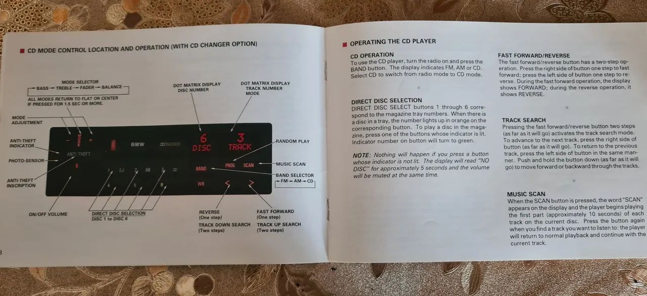 Manual da BMW 1992 - Foto 3